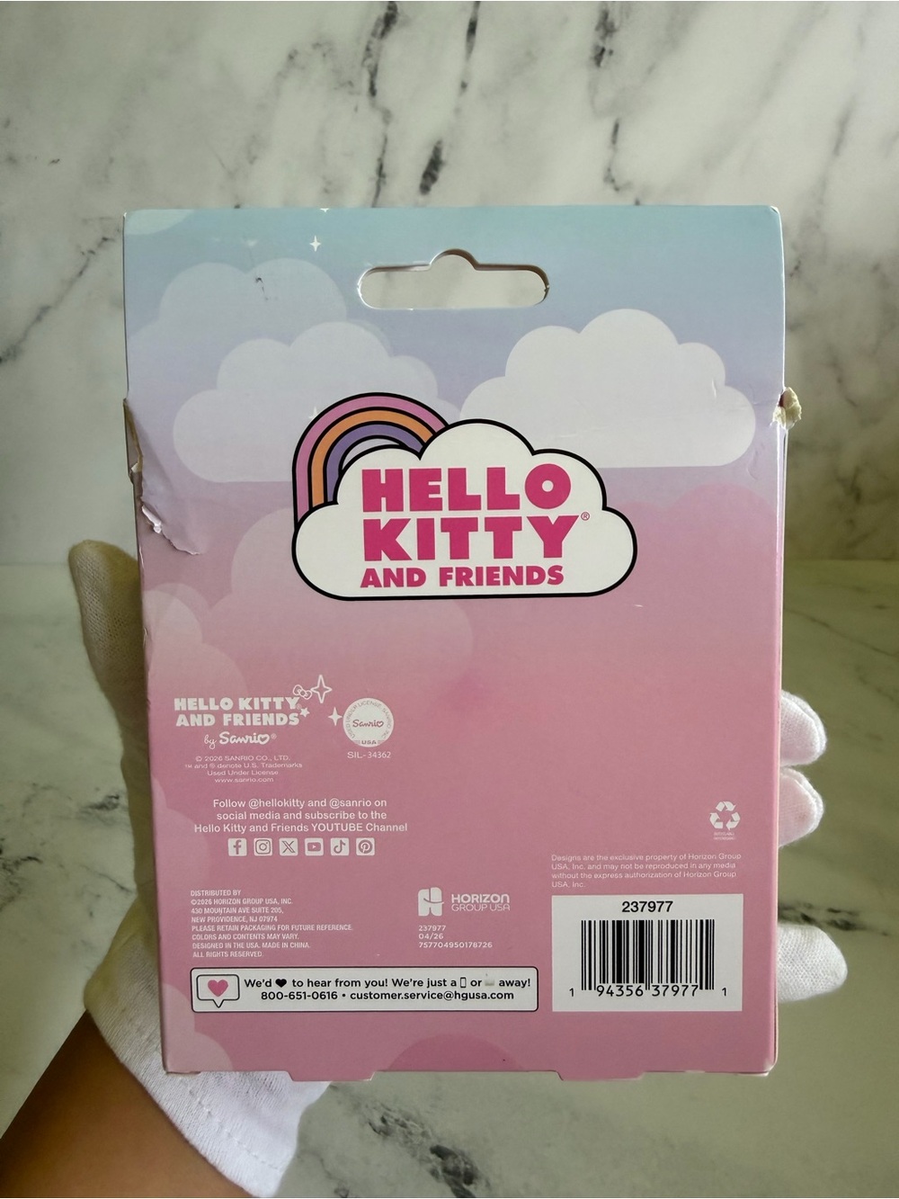 Hello Kitty and Friends Slimygloop Gelli Gels HELLO KITTY - Picture 3 of 5